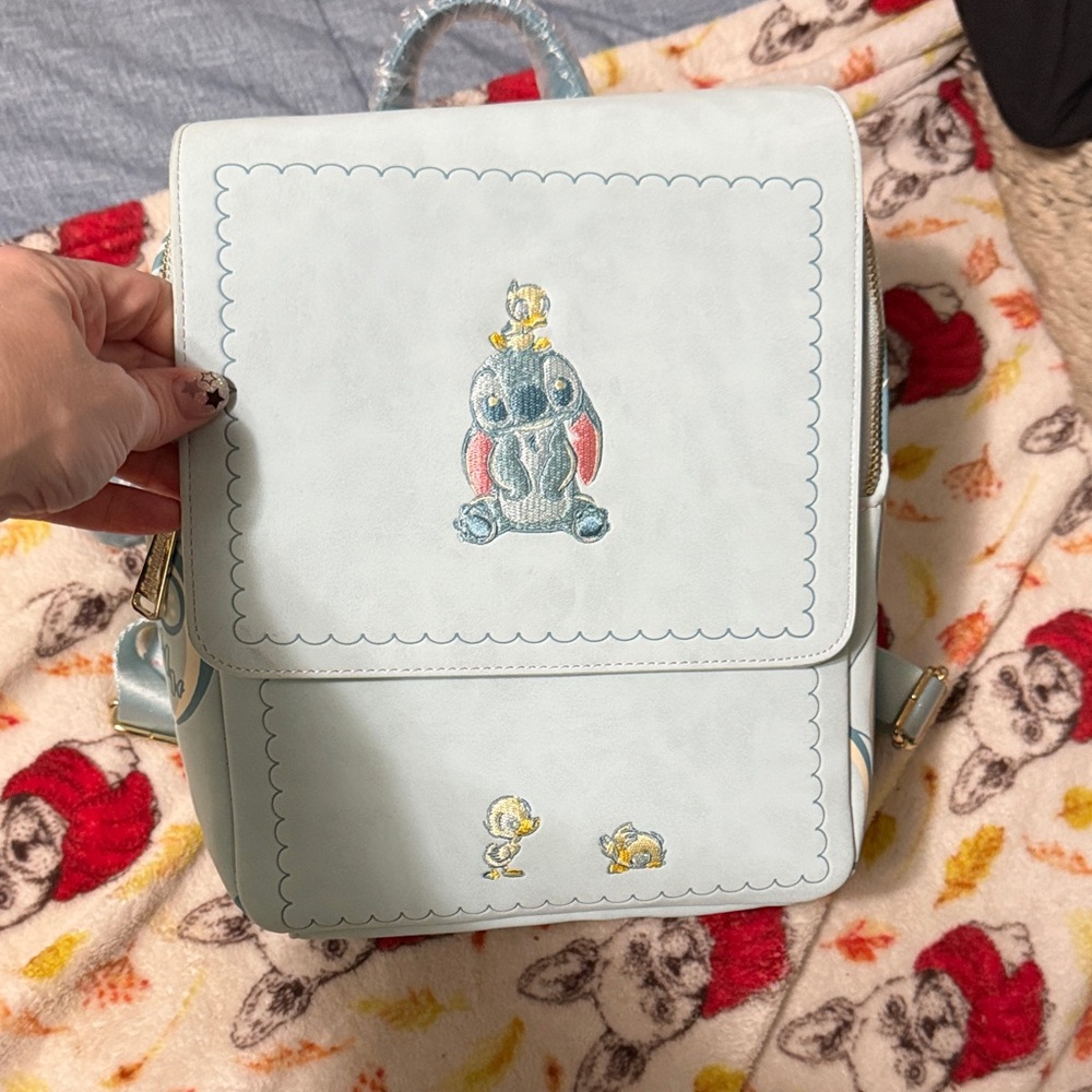 Light Blue Backpack